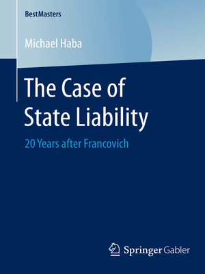 cover image of The Case of State Liability